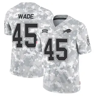 Buffalo Bills Men's Christian Wade Limited 2024 Salute to Service Jersey - Arctic Camo