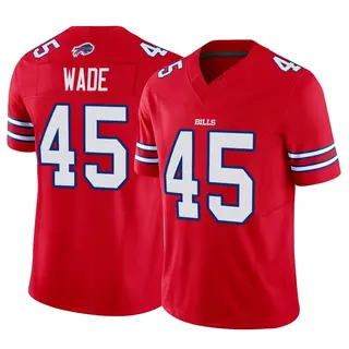 Buffalo Bills Men's Christian Wade Limited Vapor F.U.S.E. Jersey - Red