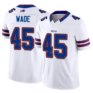 Buffalo Bills Men's Christian Wade Limited Vapor F.U.S.E. Jersey - White