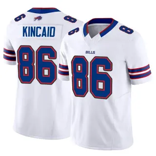 Buffalo Bills Men's Dalton Kincaid Limited Vapor F.U.S.E. Jersey - White