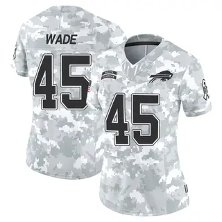 Buffalo Bills Women's Christian Wade Limited 2024 Salute to Service Jersey - Arctic Camo