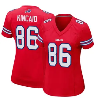 Buffalo Bills Women's Dalton Kincaid Game Alternate Jersey - Red