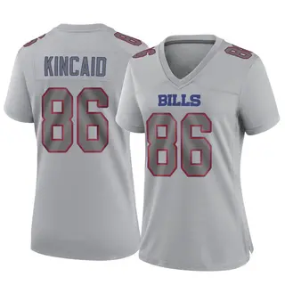 Buffalo Bills Women's Dalton Kincaid Game Atmosphere Fashion Jersey - Gray