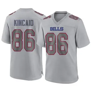 Buffalo Bills Youth Dalton Kincaid Game Atmosphere Fashion Jersey - Gray