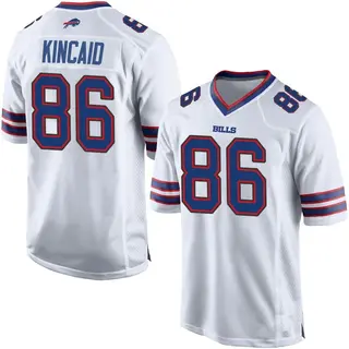 Buffalo Bills Youth Dalton Kincaid Game Jersey - White