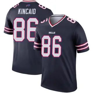 Buffalo Bills Youth Dalton Kincaid Legend Inverted Jersey - Navy