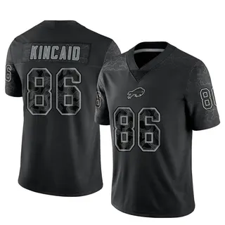 Buffalo Bills Youth Dalton Kincaid Limited Reflective Jersey - Black