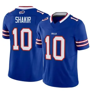 Big & Tall Nike Khalil Shakir Buffalo Bills Men's Limited White Color Rush  Vapor Untouchable Jersey